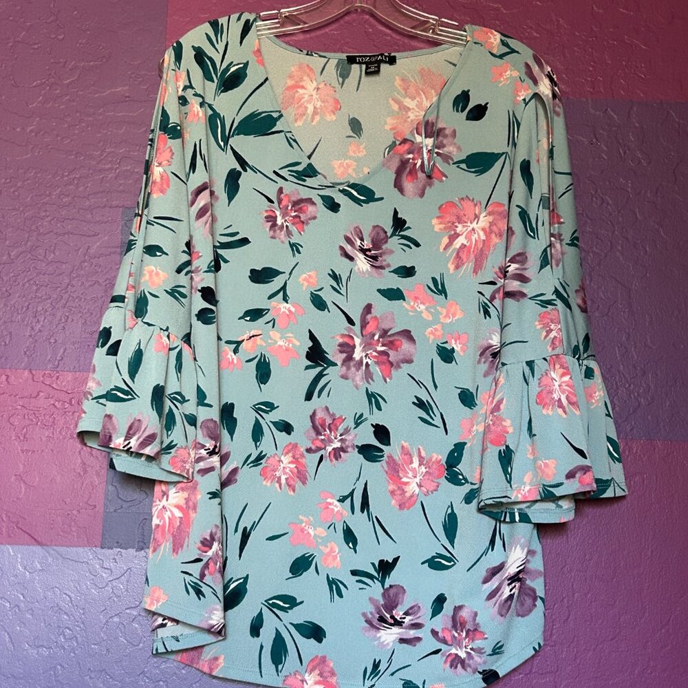 Roz & Ali Floral Top